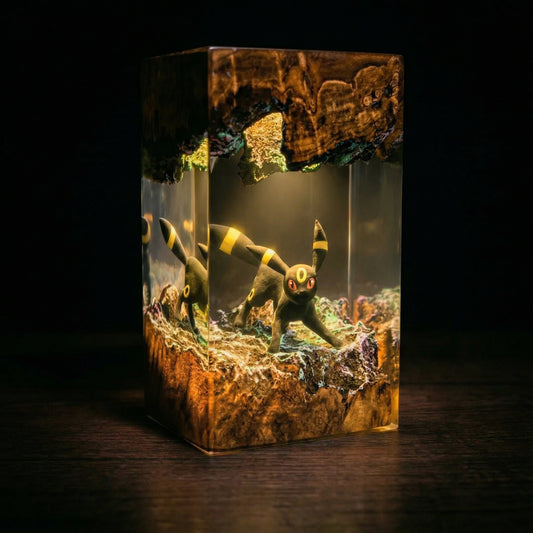 Umbreon Resin Lamp