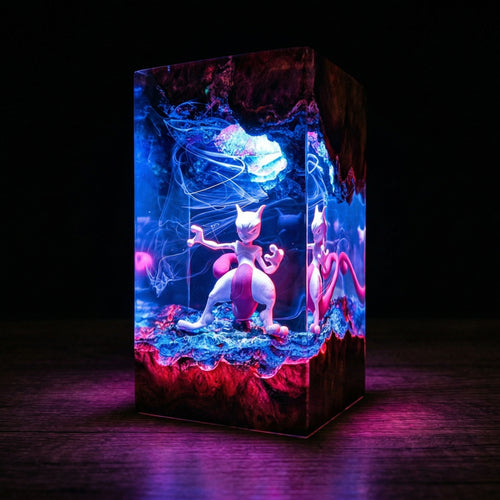 Mewto Resin Lamp