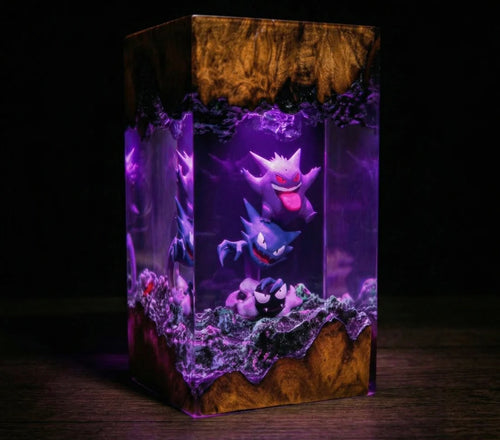 Gengar Resin Lamp