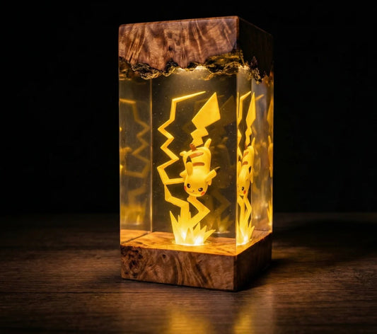 Pikachu Resin Lamp